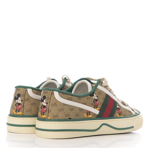 mickey gucci sneaker|gucci sneakers mickey mouse.